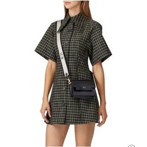 N.21 Black Mini Baguette Bag